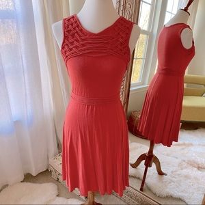 Max Studio Orange Tank Dress